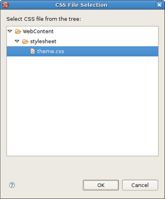 CSS File Selection