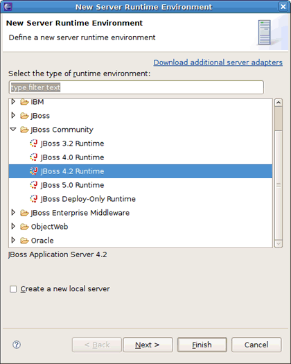 Specifying Target Runtime