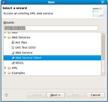 New Web Service Client