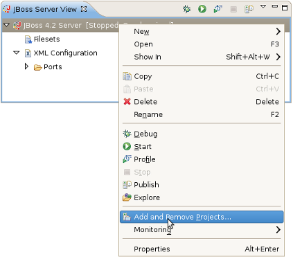 Context Menu Commands