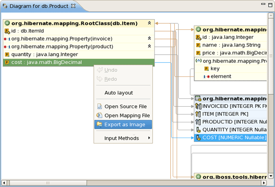 Mapping Diagram Export