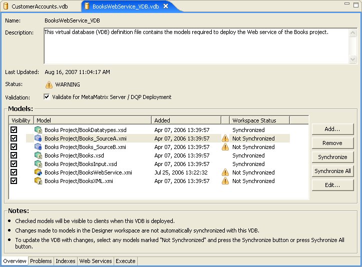 VDB Editor Overview Panel
