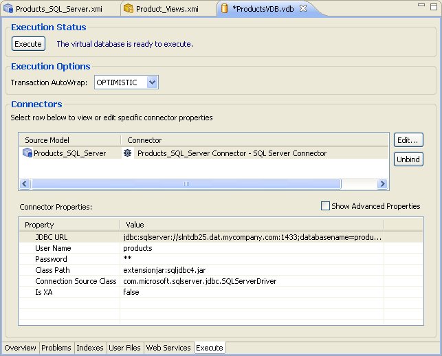 VDB Editor Execute Panel