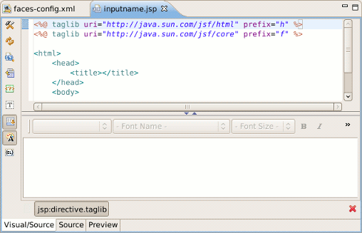 Visual Page Editor