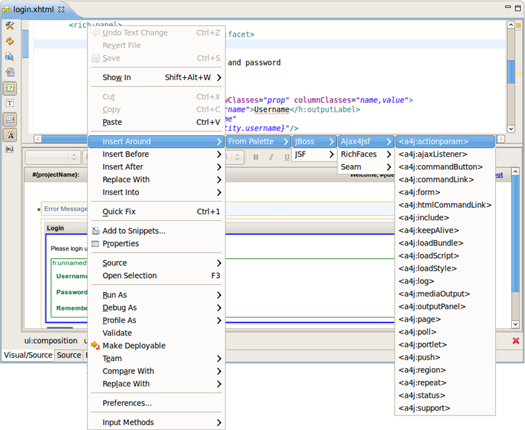 Visual Web Tools Reference Guide
