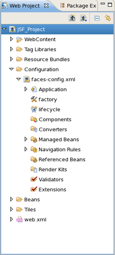 Web Projects View