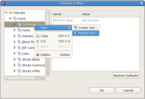 Creating Icons